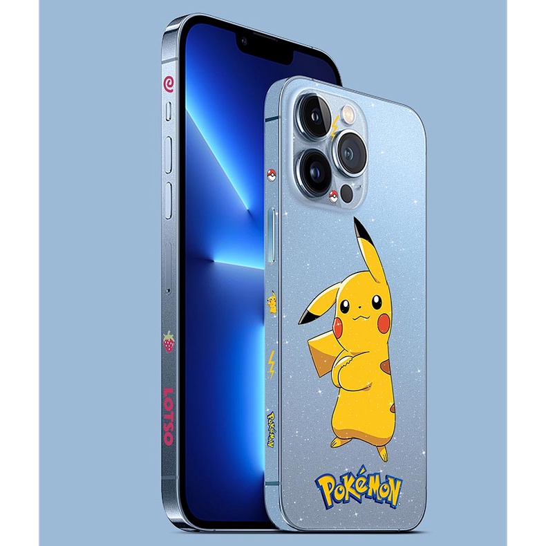 Hoạt Hình Miếng Dán Bảo Vệ Lưng Trong Suốt Cho iphone 15 pro max iphone15 15pro 15promax