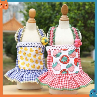 Chó Con Váy Quần Áo Thú Cưng Quần Áo Chó Mèo Sling Váy Chó Shih Tzu Váy