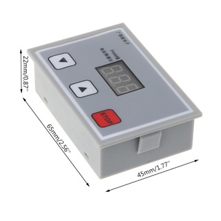 JOJO DC12V-24V 5A 120W Bộ điều khiển tốc độ động cơ DC Màn hình kỹ thuật số 0 Dura