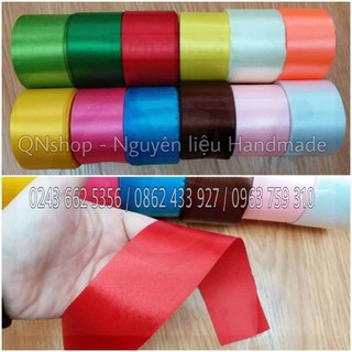 20m Ruy băng lụa, ruy băng kim tuyến trang trí QNshop Handmade