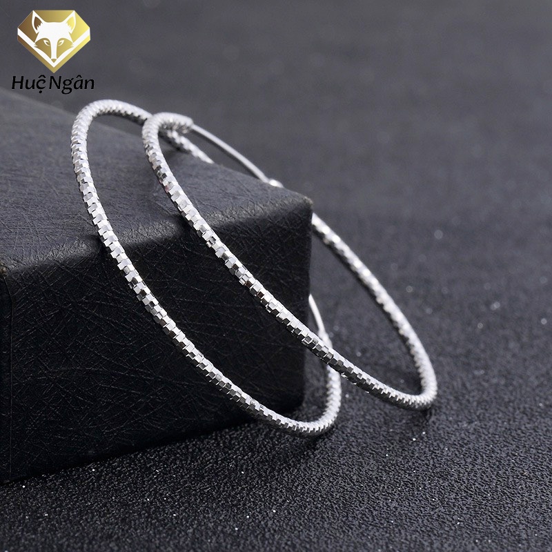 Ảnh Bông tai bạc Ý 925 Huệ Ngân - khuyên xinh RYE3014101 1