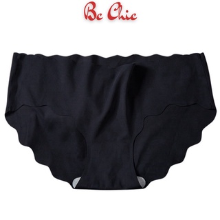 Quần Lót Nữ Đúc Su Thun Lạnh không đường may viền sóng gợi cảm tôn dáng sexy ❤️ Quần lót đúc su thun lạnh 896 BC_CHIC