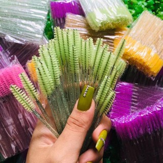 Chổi chải mi nối, bịch 50 cây siêu loang lanh
