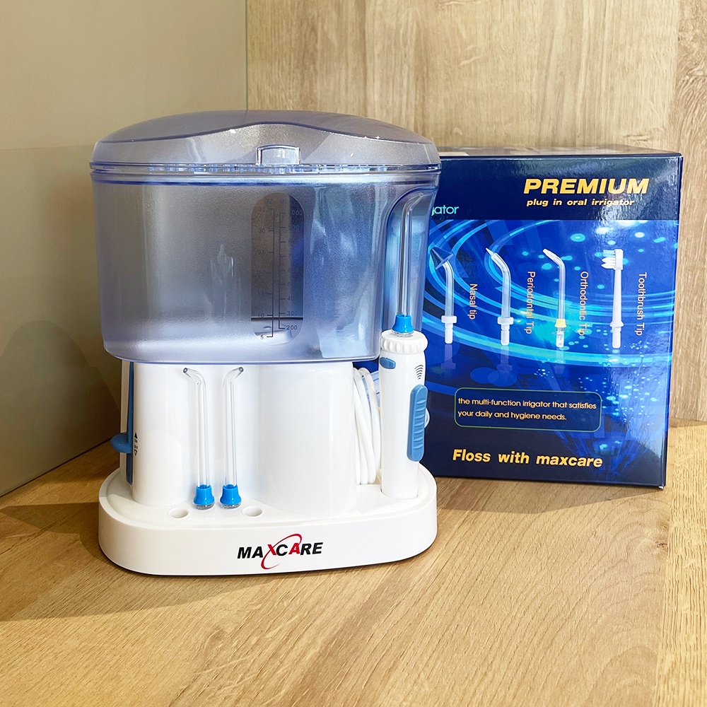 Ảnh Máy tăm nước gia đình Maxcare Max456L Nhật Bản - Tặng 11 đầu tăm nước - BH chính hãng 12 tháng 3