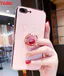 Ốp điện thoại mạ có giá đỡ nhẫn thích hợp cho iPhone XS X 8 7 6 6S Plus SE 2020