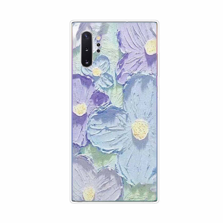 Ốp Điện Thoại TPU Dẻo In Họa Tiết Độc Đáo Thời Trang Cho Samsung Galaxy note 9 10 plus