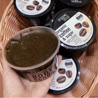Tẩy da chết body cà phê organic shop coffee & sugar