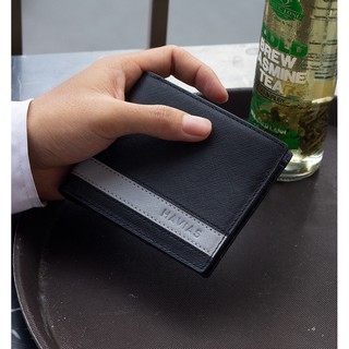 Ví da nam HAVIAS thiết kế độc đáo từ da bò Saffiano Ý COSMO2
