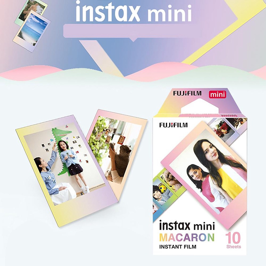 Fujifilm® Instax® Mini Macaron Film, 10 Sheets In Multicolored