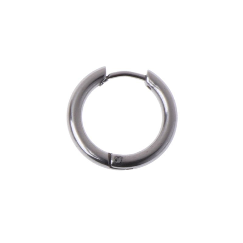 Korean Jewelry for Titanium Steel Earrings Long Men Boys Hoop Chain Drop Earring