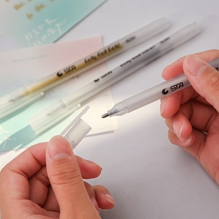 Bút Bi Mực Trắng / Vàng / Bạc 7005 Dành Cho Học Sinh / Văn Phòng