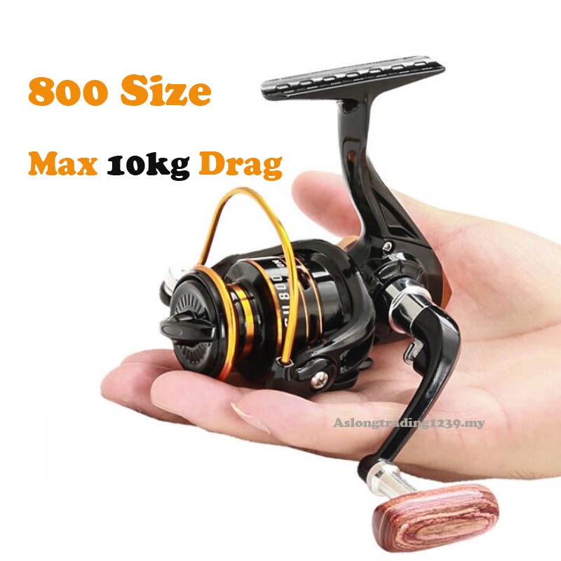 Full Kim Loại Cuộn Mini ReelSpinning cuộn Kích Thước Lòng Bàn Tay Cuộn Bánh Xe Dụ Bass Cá Hồi Ngoài Trời Ice Gear Giải Quyết