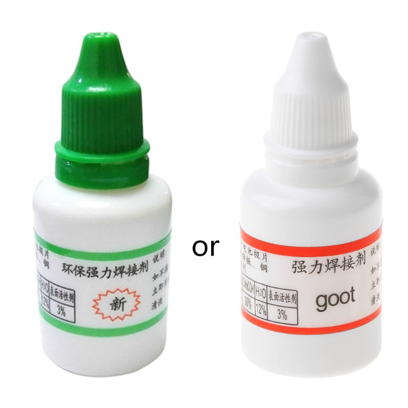 Keo hàn rosin dạng lỏng hiệu quả cao không cần chùi dành cho tấm thép không gỉ dành cho pin 18650
