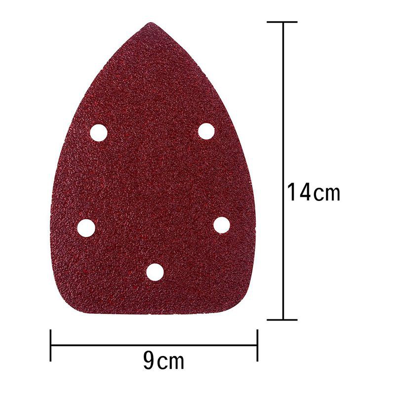 Bộ 50 Chi Tiết Chuột Giấy Nhám Giấy Nhám Móc Và Vòng Các Loại 40 / 60 / 80 / 100 / 120 / 180 / 240 / 320 / 400 / 800 Grits