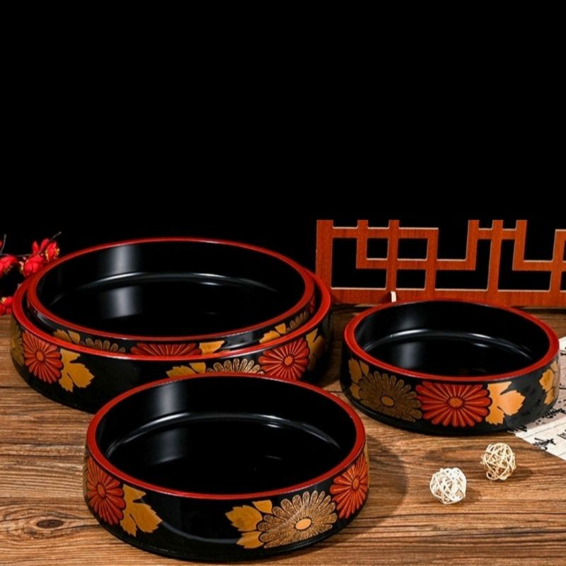[CHUYÊN BẾP NHẬT] Khay tròn Nhật/khay tròn sushi Nhật