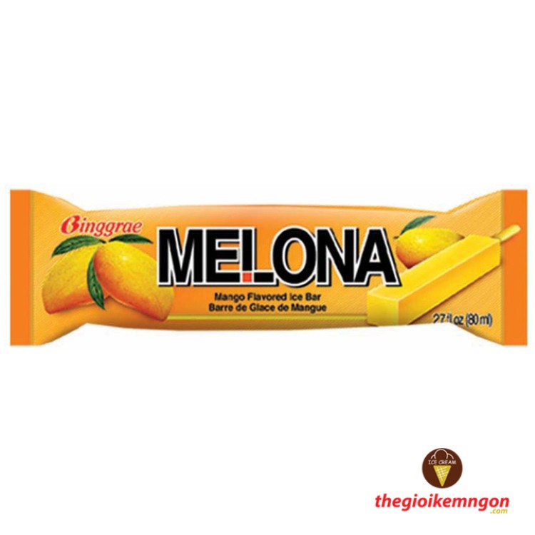 Kem xoài Binggrae Melona Mango Ice Bar Hàn Quốc (80ML) Shopee Việt Nam