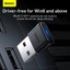 Baseus usb bluetooth 5.0 Nhận Tín Hiệu Không Dây Cho pc laptop