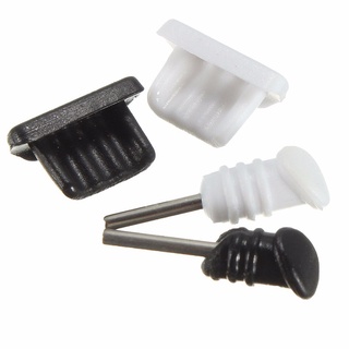 2 Bộ nút silicon chống bụi tai nghe và cổng sạc MICRO USB - Combo Nút Bịt Cổng Sạc Micro Usb và Tai nghe
