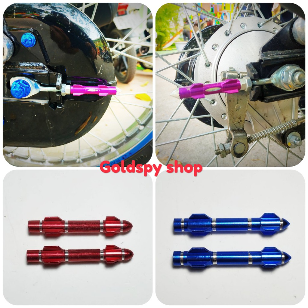 Ốc Tên Lửa Trang Trí Xe Máy Ốc Chụp Đũa Phanh ( Loại Dài, Giá 1 Đôi) |  Shopee Việt Nam