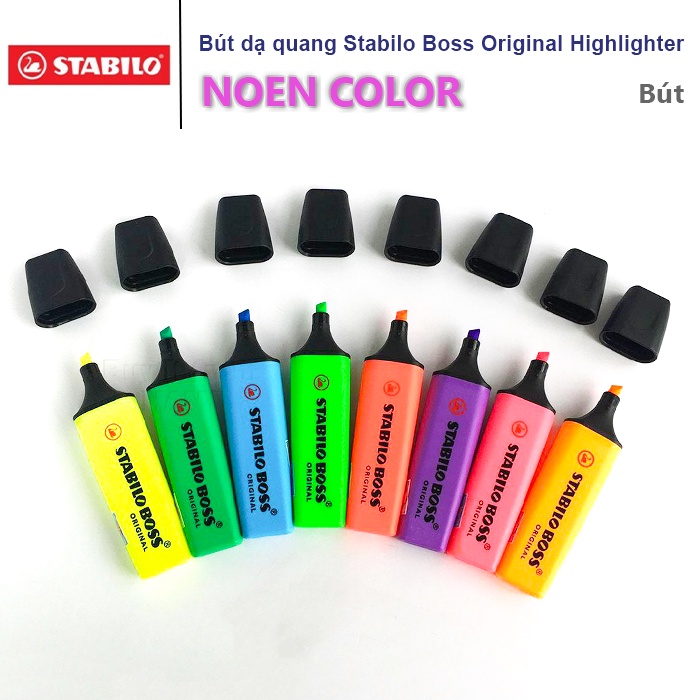Bút dạ quang Stabilo Boss Original Highlighter - NEON Color | Shopee ...