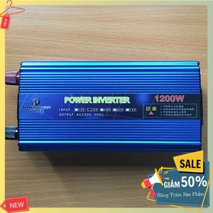 Bộ đổi nguồn điện MAXIPOWER 1200W điện áp ổn định, quạt làm mát cảm biến nhiệt