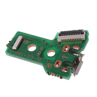 Replace USB Charging Port Board For JDS-040  Controller With 12Pin Flex Cable