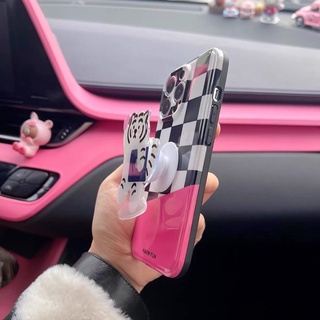 Ốp lưng màu hồng Pink Tiger - Tặng Kèm Postick