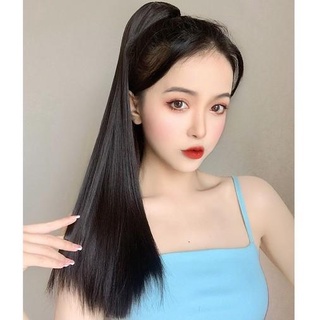 Tóc giả nữ ngoạm đuôi CAO CẤP. Tóc thẳng dài nữ tính HaminStore