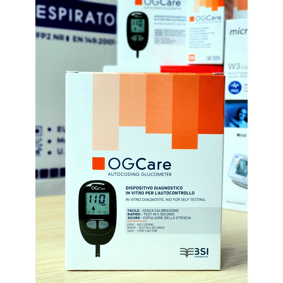 Ảnh Que thử đường huyết OGCARE hộp 50 que date xa chính hãng - MEDICAL 4