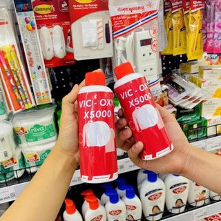 Thuốc tẩy, nước tẩy trắng, tẩy mốc, vết ố quần áo đa năng thần thánh - Tẩy trắng quần áo X5000