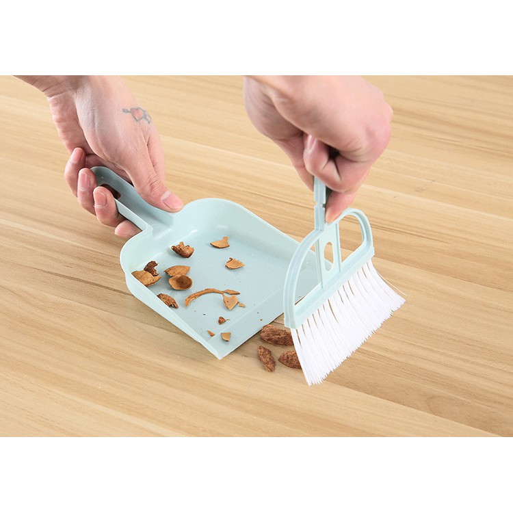 Bộ Chổi Quét Bụi và Ky Hốt Rác Mini Đa Năng | Shopee Việt Nam