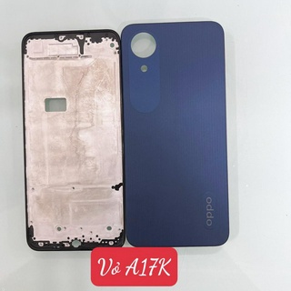 lưng vỏ oppo a17k, cph2471, vỏ bộ, lưng pin, nắp lưng, nắp pin, khung sườn, benzen, vỏ oppo