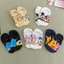 PS1 Disney Pooh Gấu Hoạt Hình Thuyền Tất Nữ Vô Hình Tất Silicon Chống Trơn Trượt SP1