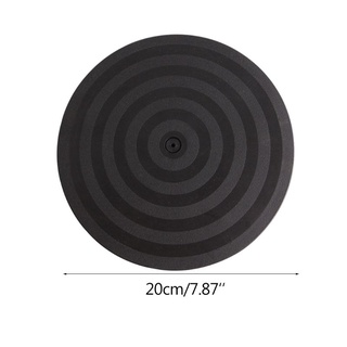 Redbaiaa1 Thực Tế Tròn Cây Cảnh Xoay 360 Bàn Xoay Bánh Xe Gốm Đất Sét Điêu Khắc Bàn Xoay 8 20cm Đen Nhựa Xoay