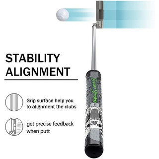 2.0 Skull Print Golf Super Stroke Putter Club Grip Ultra Slim Mid for Outside Playing