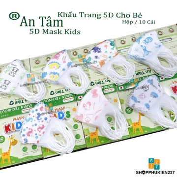 Kids' Antibacterial Genuine Face Masks 5D Biden Yoki