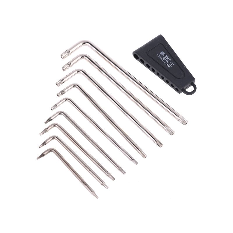 9 Pcs Hex for Key Wrench Sets Torx L Shape Repair Tool Screwdriver Tool Set Usef