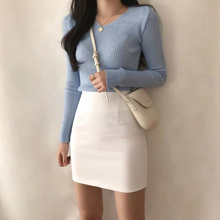 Chân váy ngắn phong cách Hàn Quốc trẻ trung dành cho nữ
