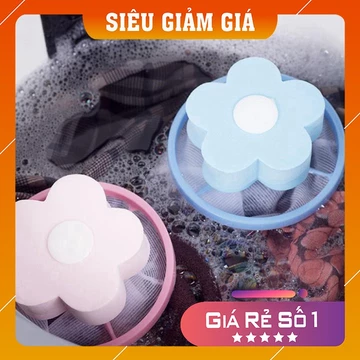Phao Lọc Cặn ❤️FREESHIP❤️ Phao lọc cặn bẩn máy giặt, túi lọc gom rác lồng máy giặt siêu sạch