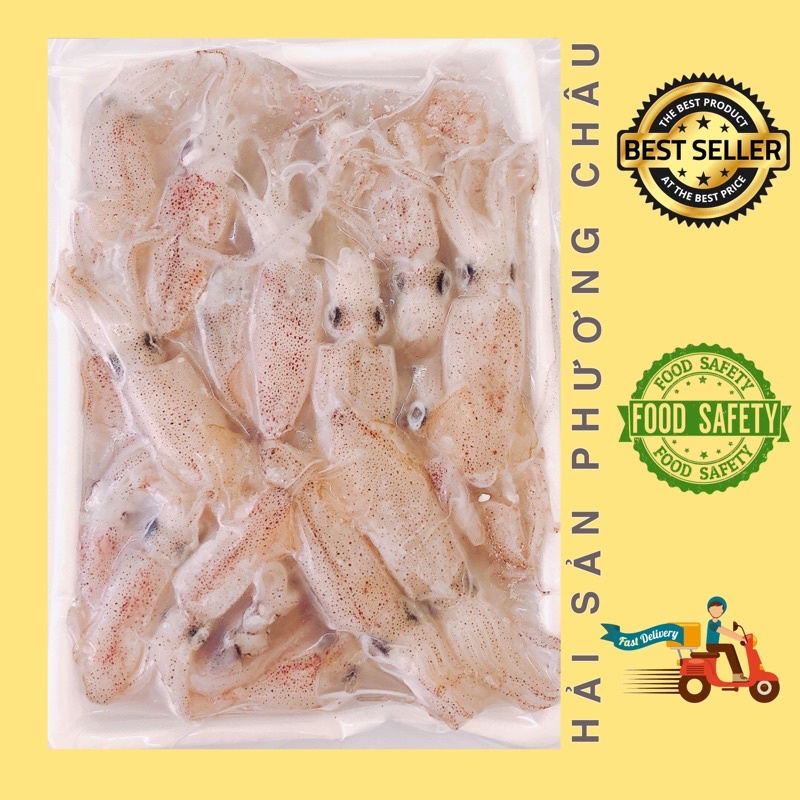 [HOẢ TỐC SG] Mực sữa tươi ngon nấu mì rim chiên nước mắm 500g | Shopee ...