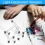 NOTE1 20 / 30 / 50 CÁI Photoresistor Điện trở ổn định Cảm biến CDS LDR