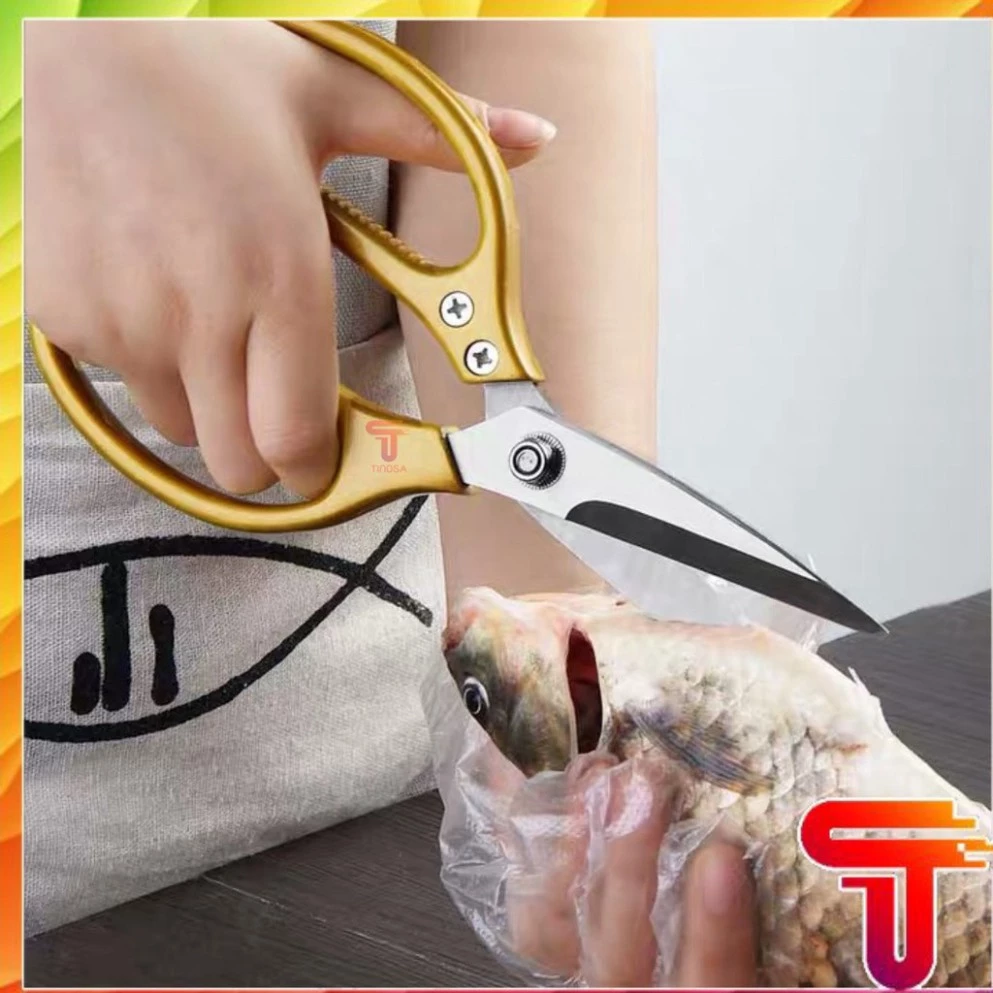 Kéo Làm Bếp Đa Năng Siêu Phẩm Nội Địa Nhật Siêu Sắc, Kéo Cắt Gà, Cắt Thịt Các Loại  chống rỉ  Havaco