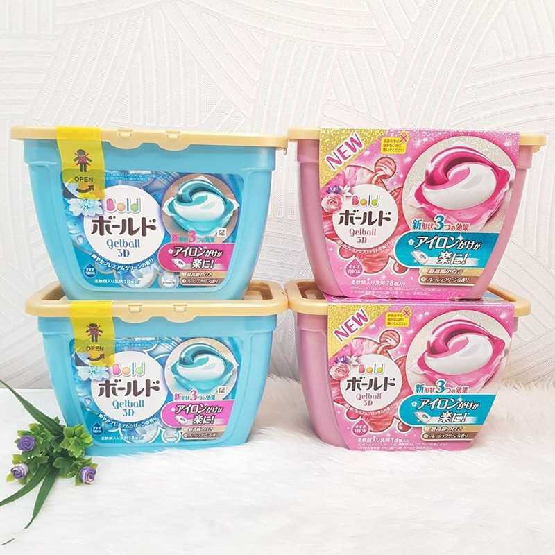 Viên Giặt Bold Gelball 3D Nhật 18 viên | Shopee Việt Nam