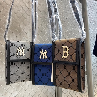 MLB Monogram NY New York Yankees Crossbody Bag Blue 32BGDC011-50N