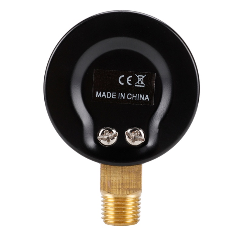 Bang Manometer 1 4 BSPT Đồng hồ đo áp suất ren 0-15psi 0-1bar Bộ lọc bể bơi Mặt số áp suất nước Đồng hồ đo áp suất thủy lực Me