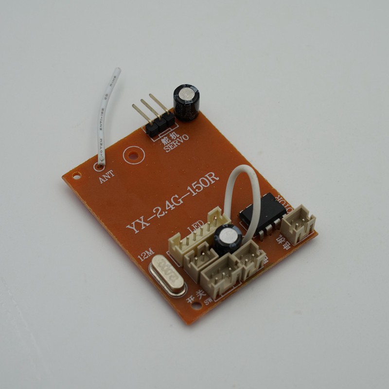 Bảng mạch thu el toàn bộ 2.4G có ăng-ten cho MN D90 D91 MN45 MN96 MN99S RC Phụ tùng xe hơi Phụ kiện