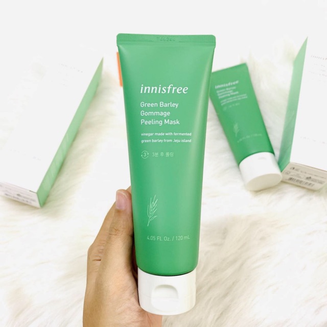 Tẩy Da Chết Lúa Mạch Innisfree Green Barley Gommage Peeling Mask (120ml ...