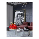 Ảnh Mica Pha lê Khung hợp Kim 70x110cm 76x120cm SIÊU VIP 2022  Ảnh Treo Tường Phong Cách Bắc Âu Hiện Đại Tối Giản — ảnh 7