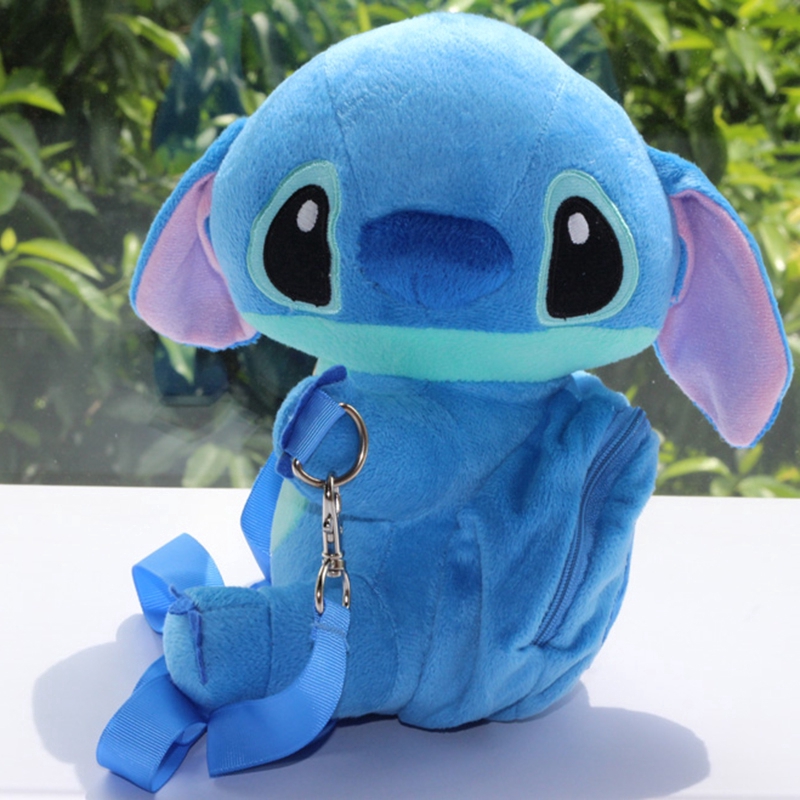 Disney Túi Đeo Chéo Hình Stitch Nhồi Bông Đáng Yêu