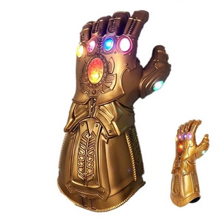 LED Thanos Gloves Infinity Gauntlet Light Avengers 4 Glove Toys For Kids Gift